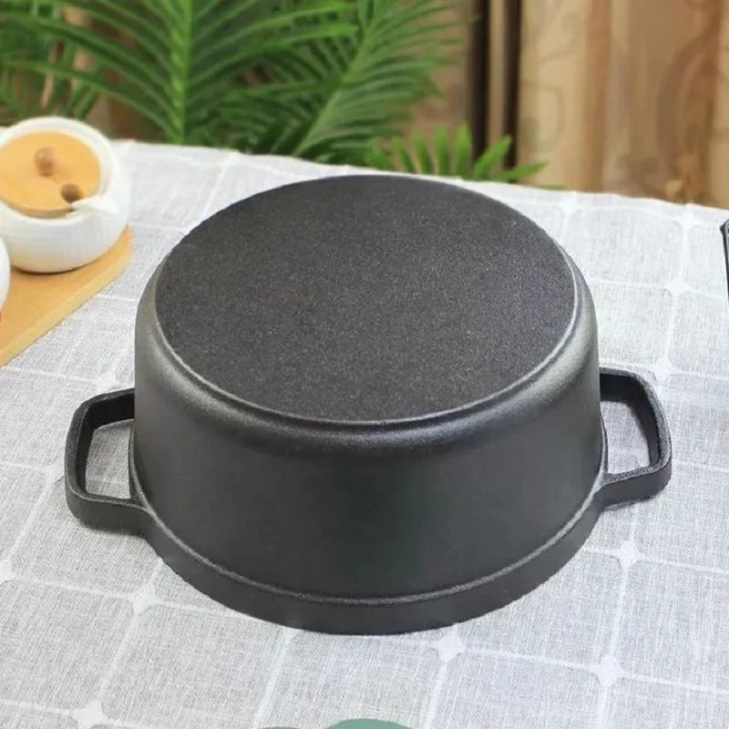 Cast Iron Stew Pot Set 22cm, 24cm, 26cm