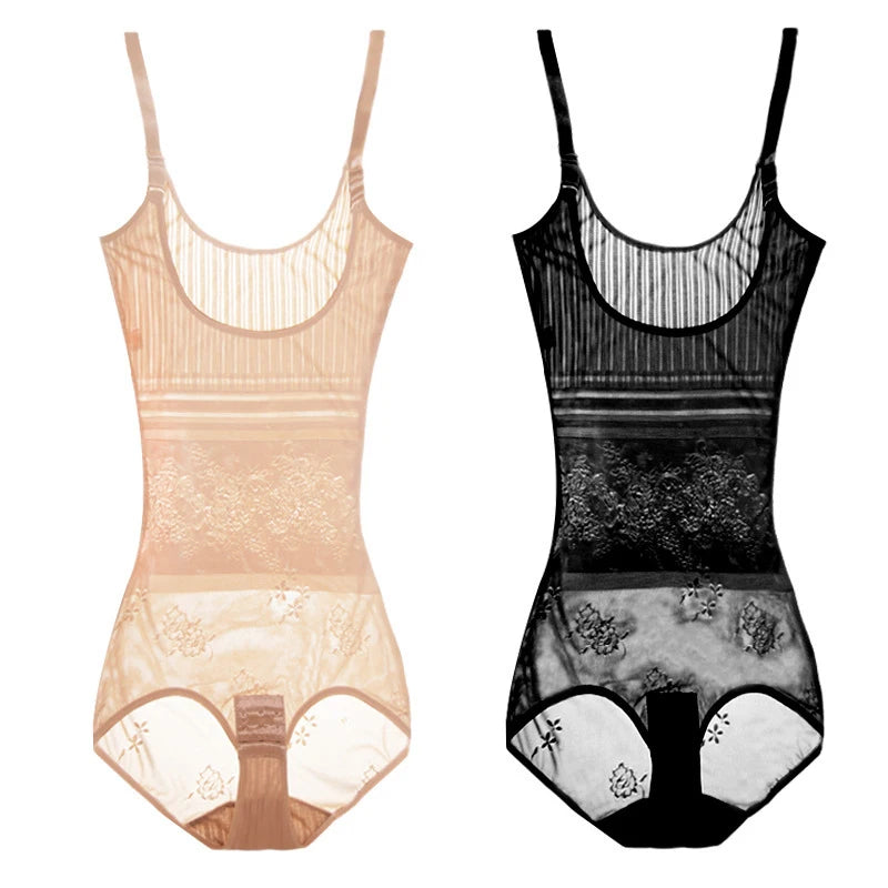 Waist Trainer Body Shaper Tummy Control Butt Lifter Shapewear Women Printed Body Shapers Hourglass Bodysuit