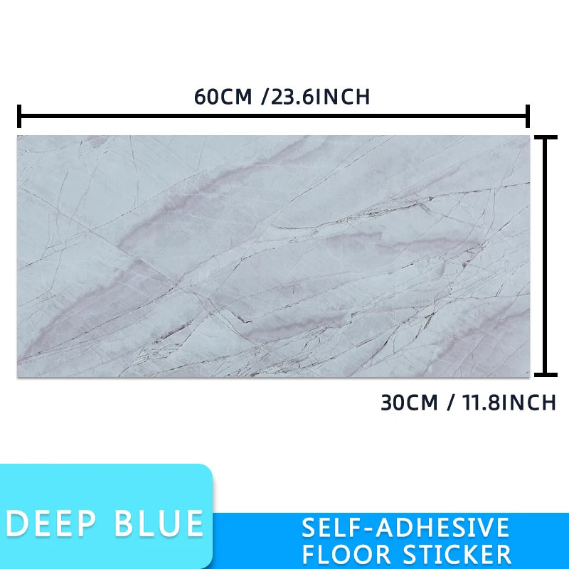 20/pcs PVC Imitation Marble Wall Stickers Self-adhesive Floor Stickers 30*30cm/30*60cm Waterproof living Room Decoration Decals