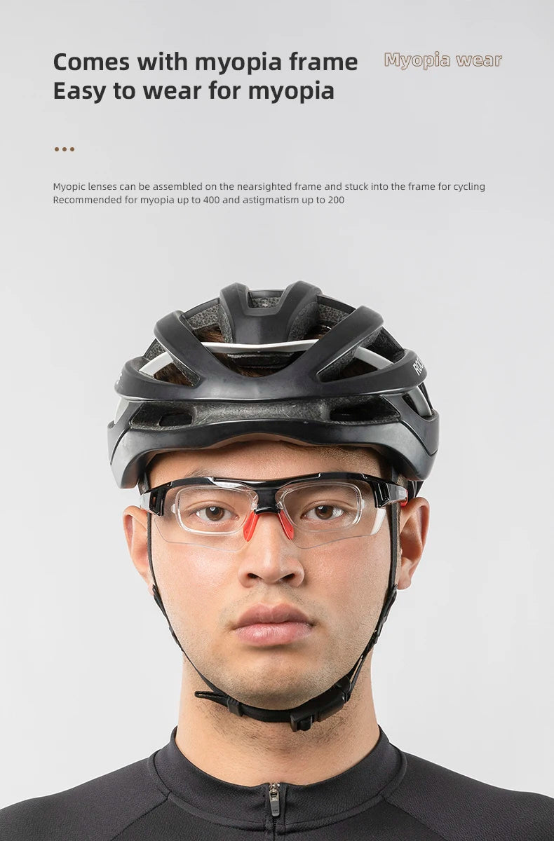 ROCKBROS Polarized Cycling Glasses | Men's Sports Sunglasses