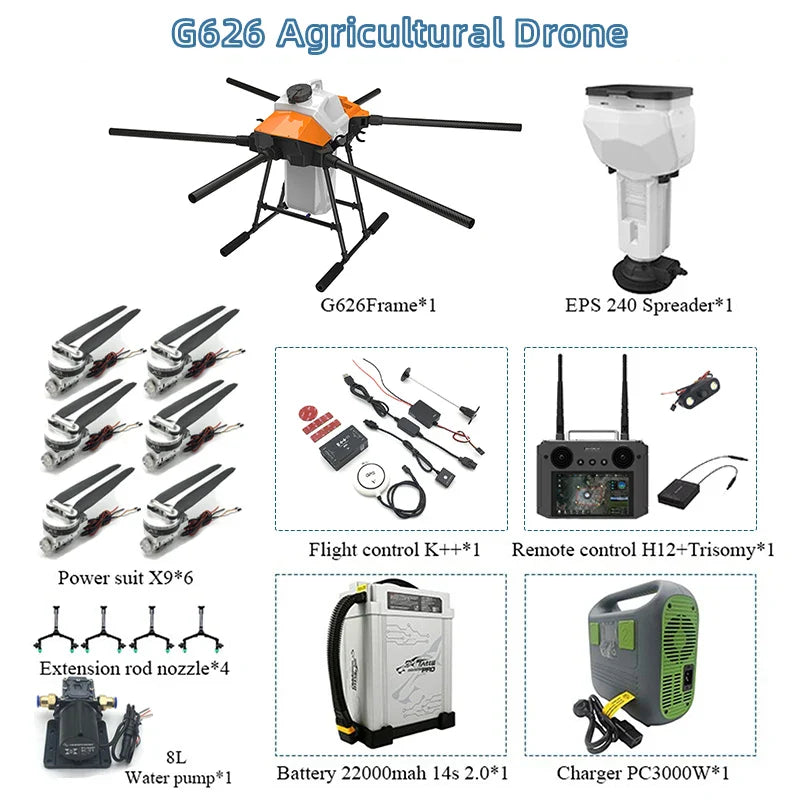 EFT G610-G630 30L Agri-Spray Frame Kit