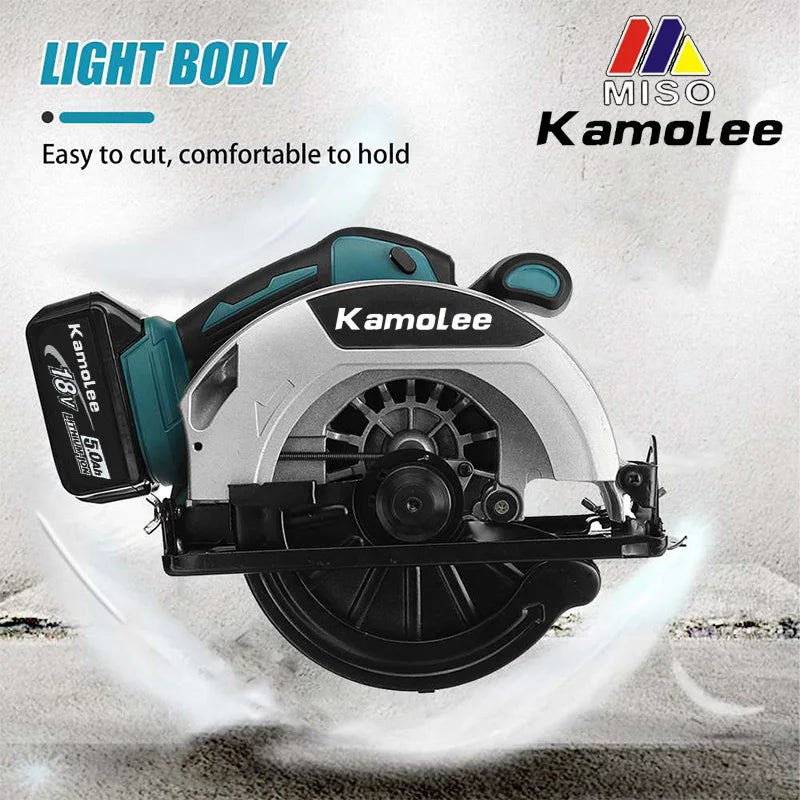 Electric Circular Saw 7Inch Brushless For Wood Cordless Circular Saw Woodworking Power Tools For Makita 18V Battery