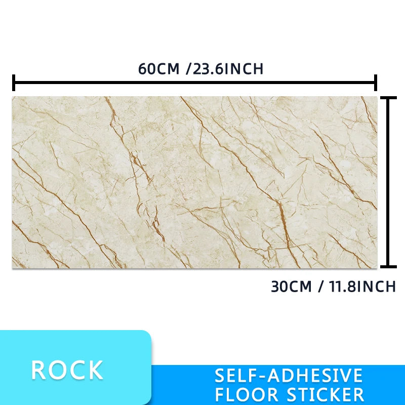 20/pcs PVC Imitation Marble Wall Stickers Self-adhesive Floor Stickers 30*30cm/30*60cm Waterproof living Room Decoration Decals