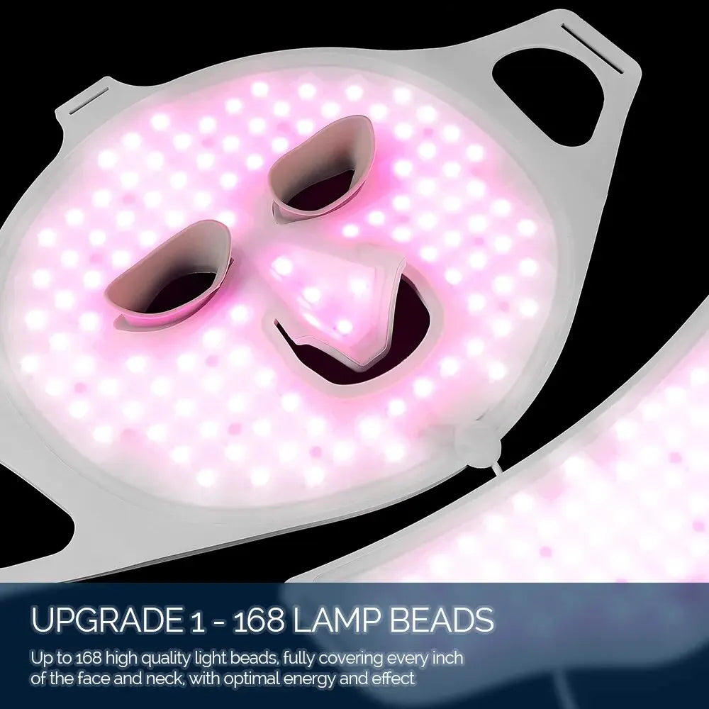 Foreverlily LED Silicone Face & Neck Mask