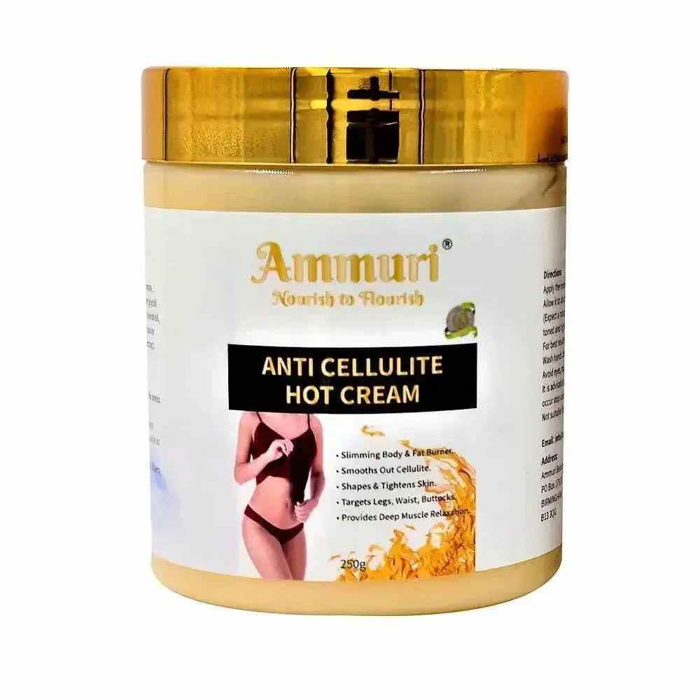 Ammuri Toning & Firming Body Cream – Targets Appearance of Cellulite & Stretch Marks (250g)