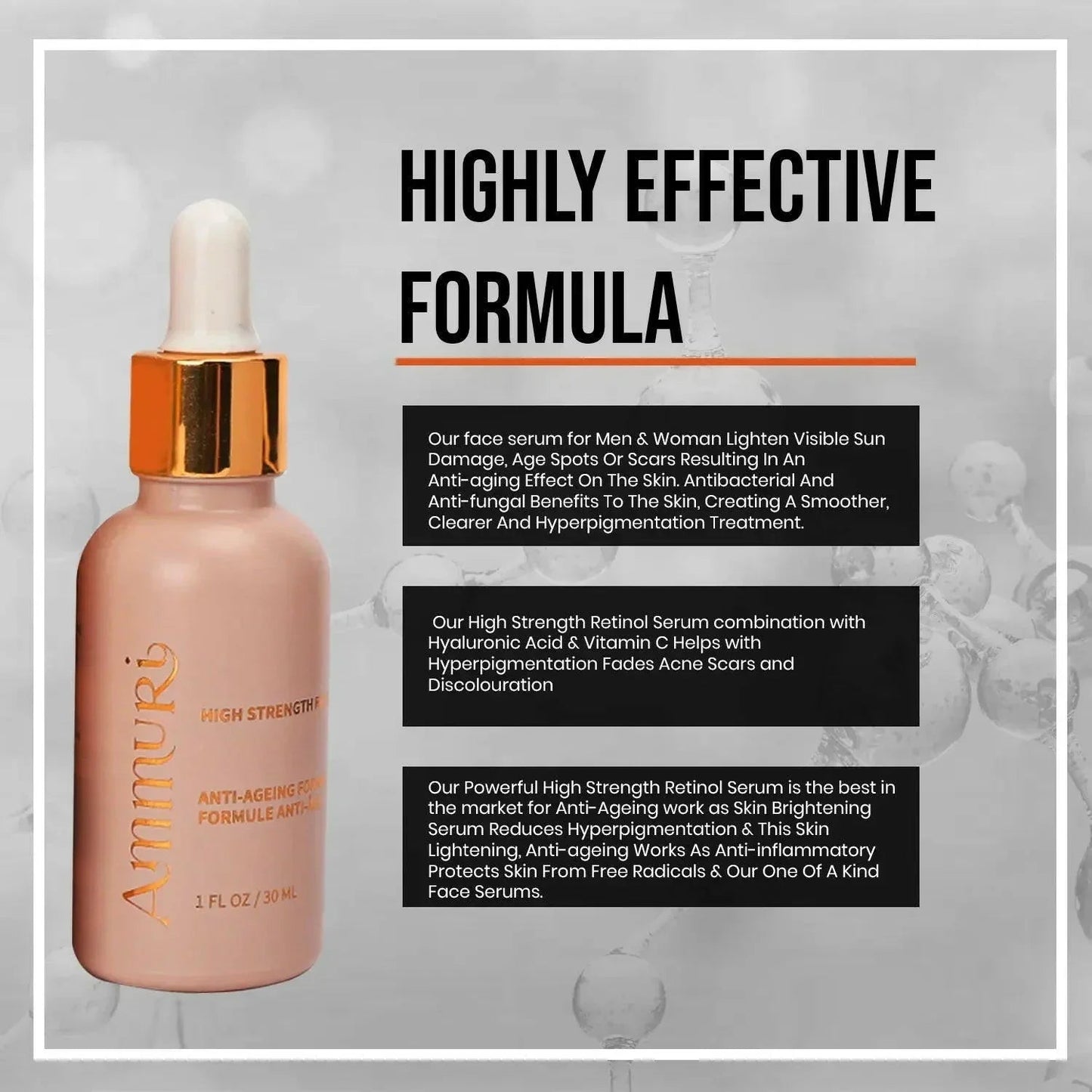 Ammuri Skincare High Strength Retinol Serum - Anti-Aging