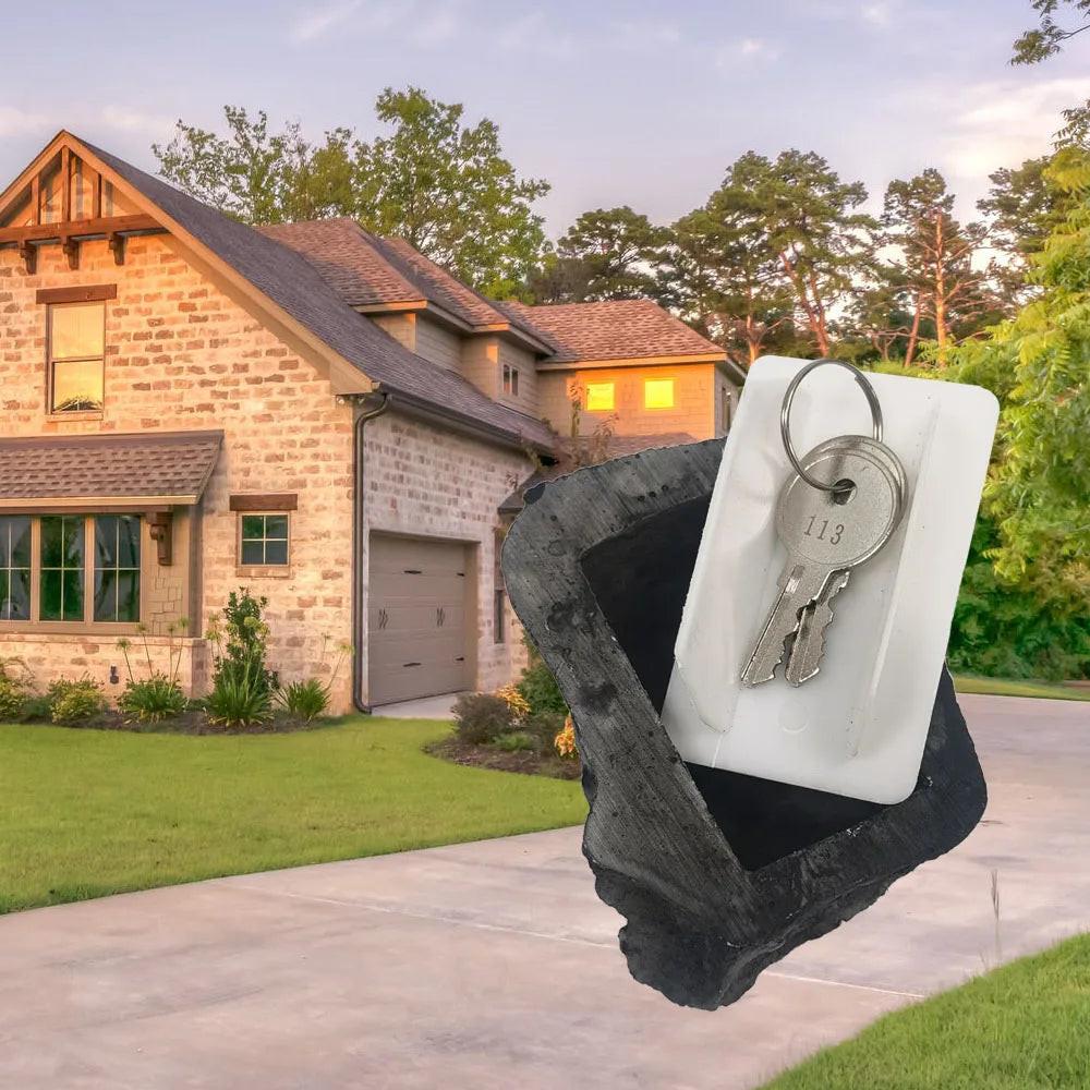 Hide in Plain Sight – Camouflage Rock Key Safe for Geocaching & Home Access