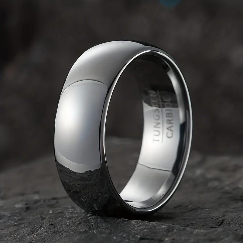 Wide Band Ring Luxury Simple Style Finger Ring