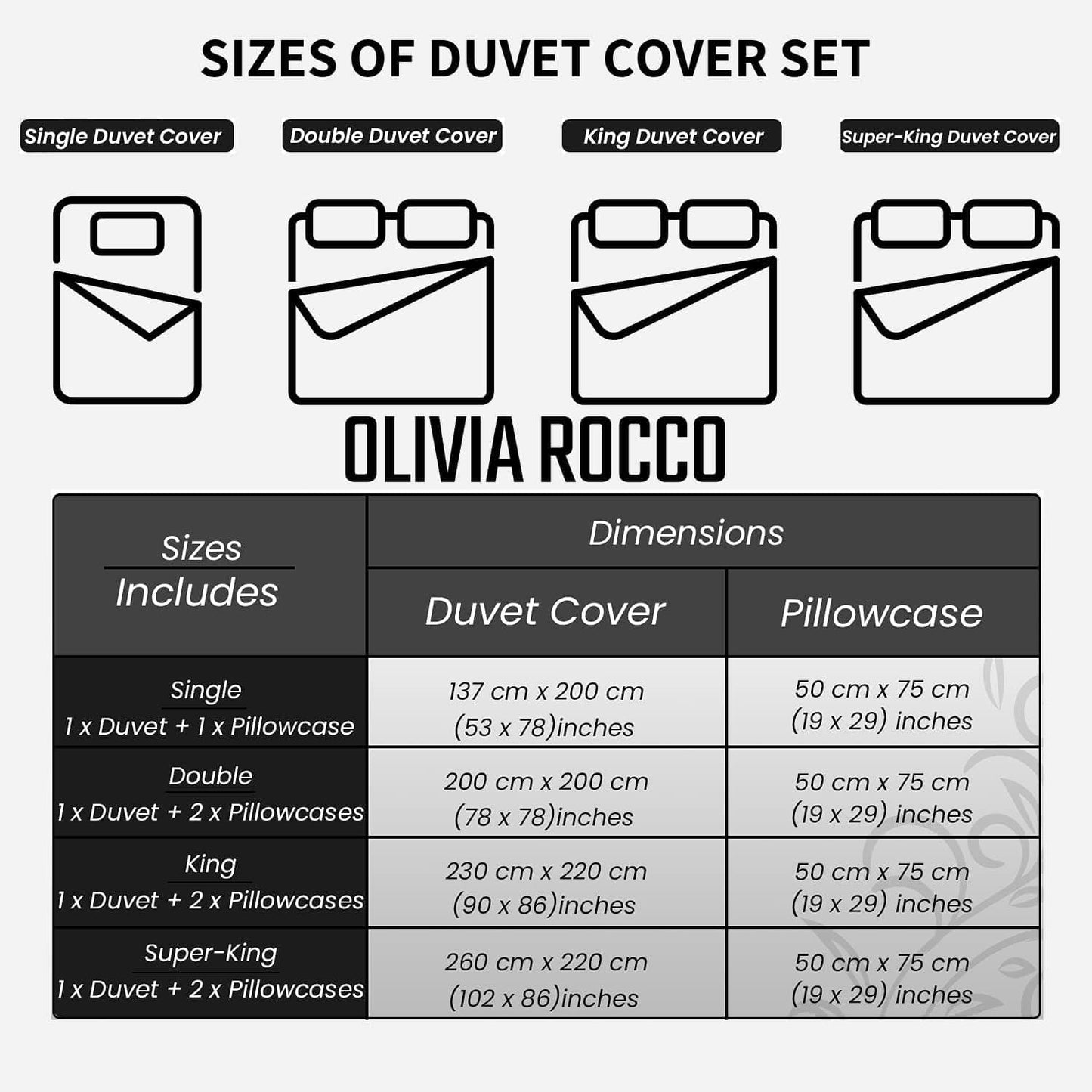OLIVIA ROCCO Harlow Stripes Grey Reversible Quilted Duvet Cover Set With Button Closure
