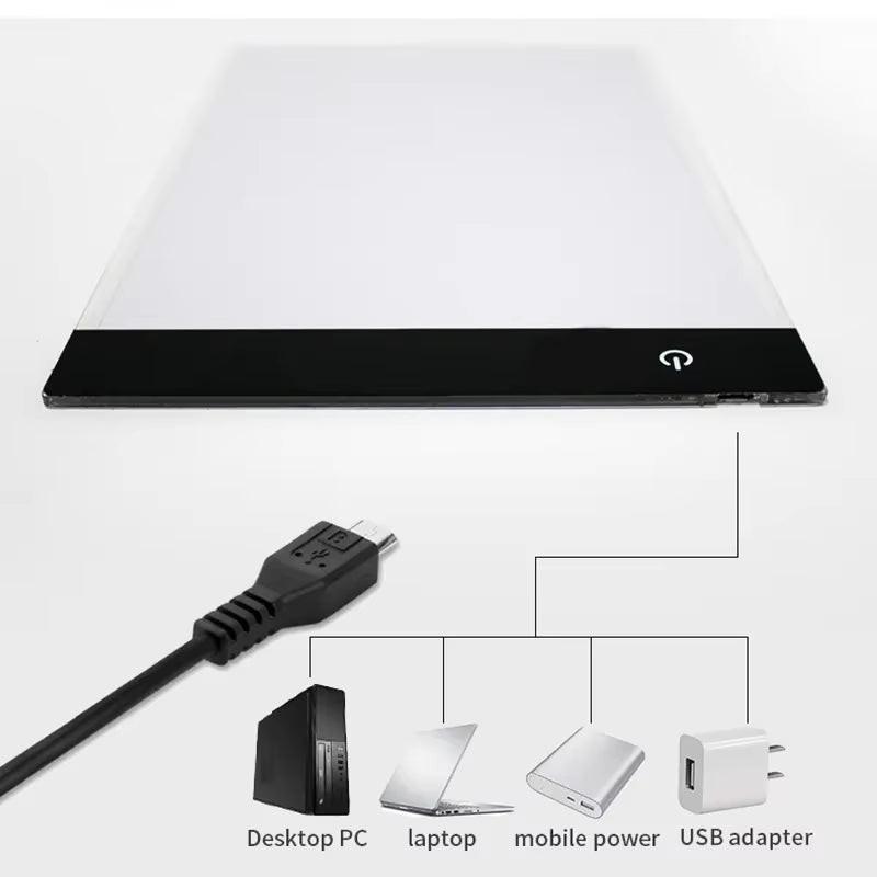 Spark Imagination – Dimmable LED Drawing Pad for Kids & Creatives