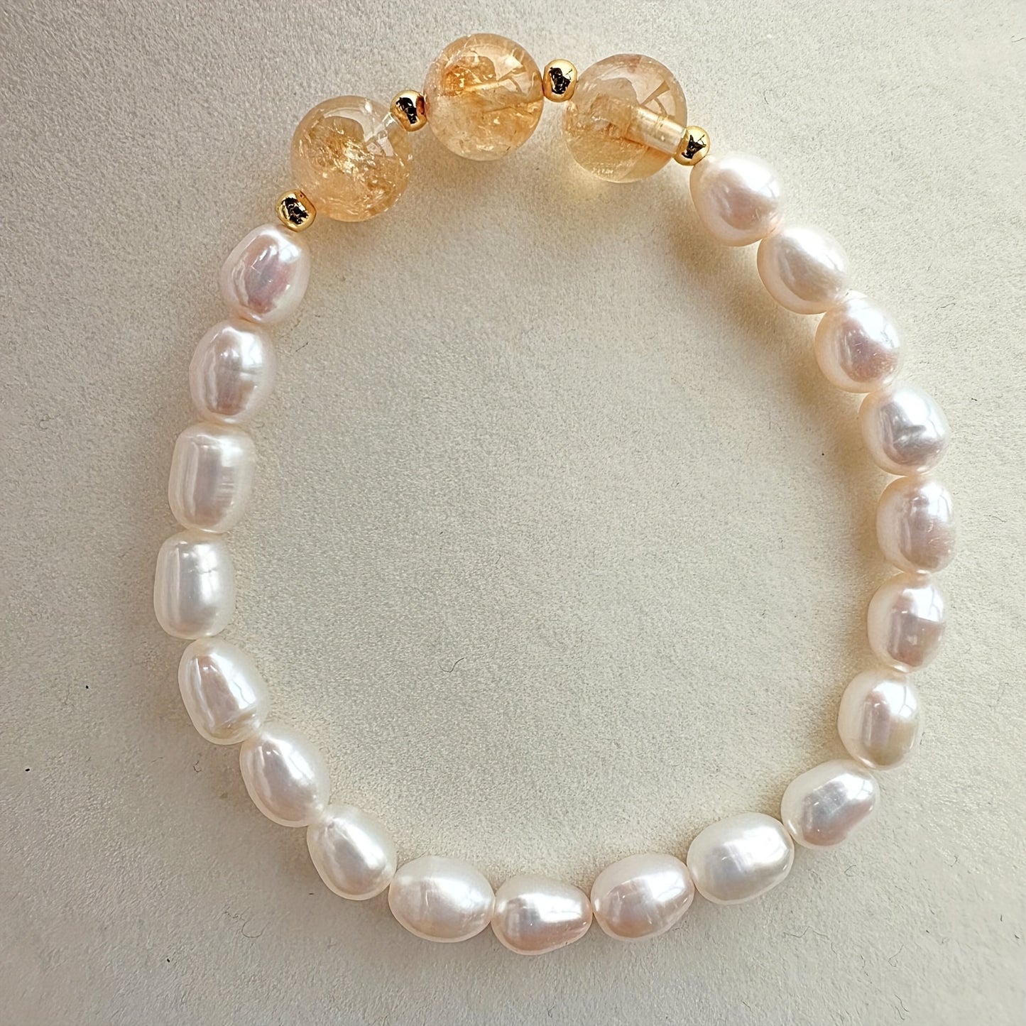 Natural Freshwater Pearl Unisex Bracelet