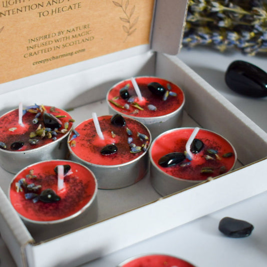 Hecate Offering Soy Tea Light Candles