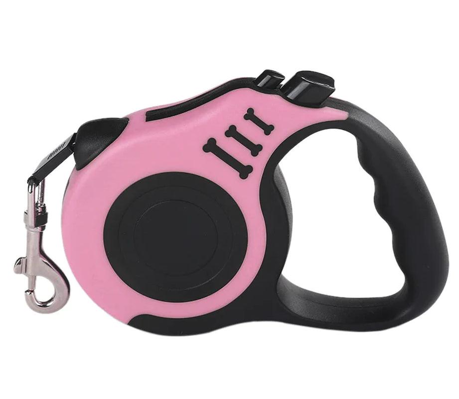 Walk Freely, Stay in Control – 16.5FT Retractable Dog Leash with One-Touch Brake