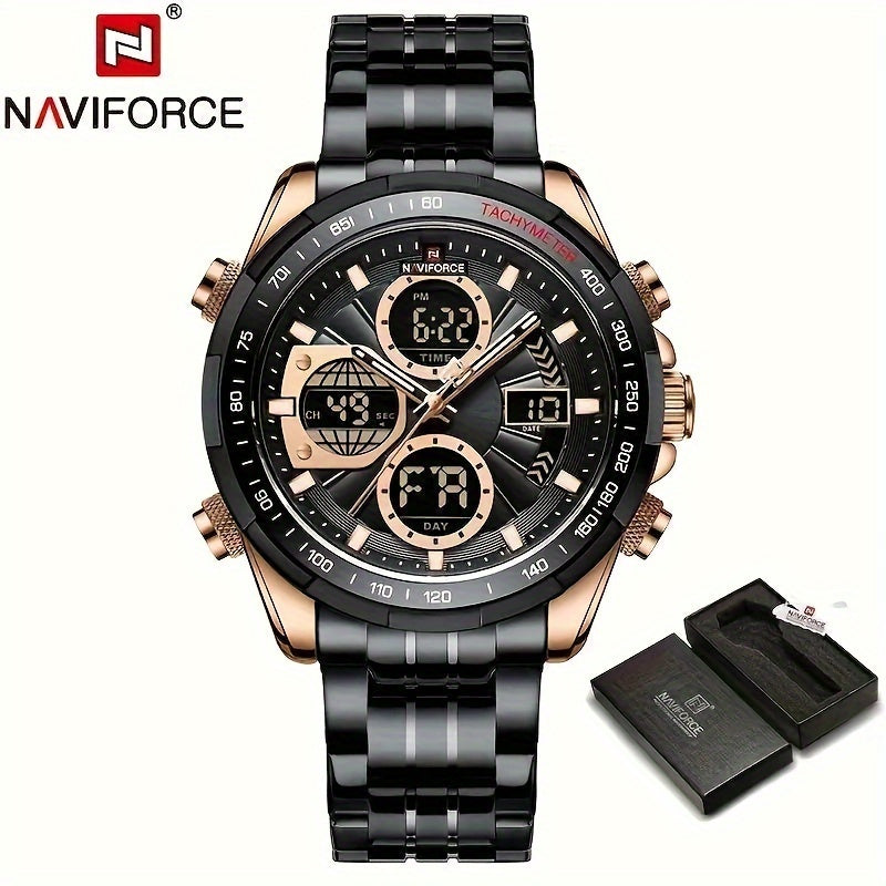 NAVIFORCE Men's Luxury Sports Quartz Watch