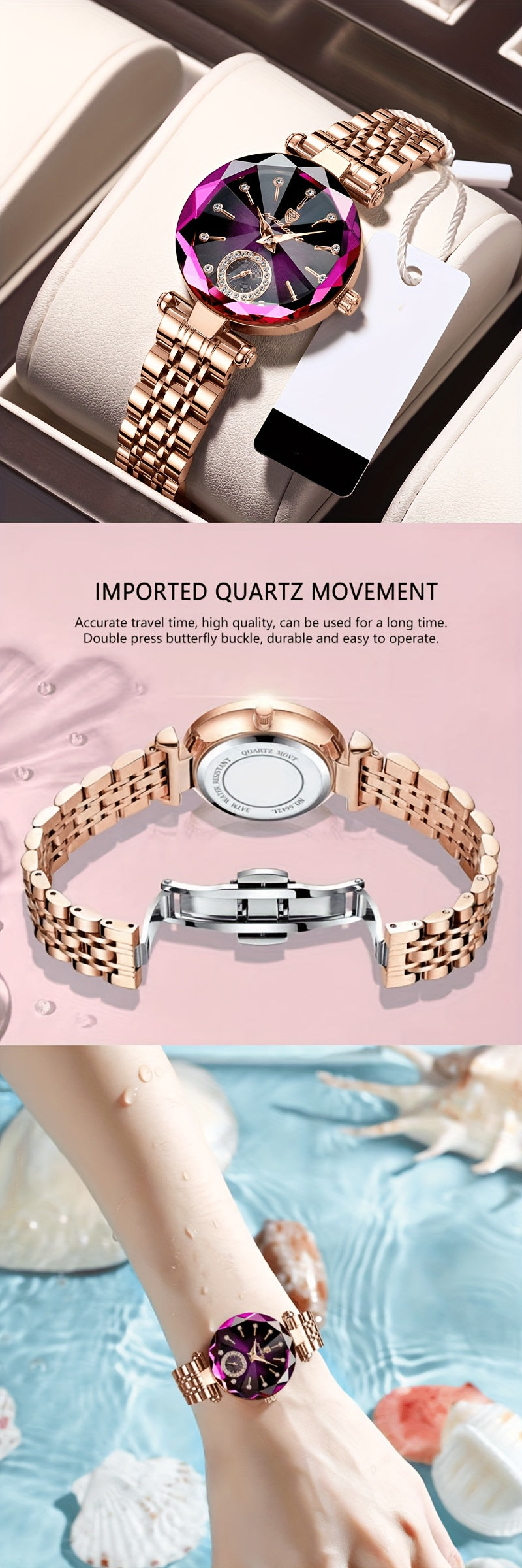 Luxury Fashion Ladies Watch