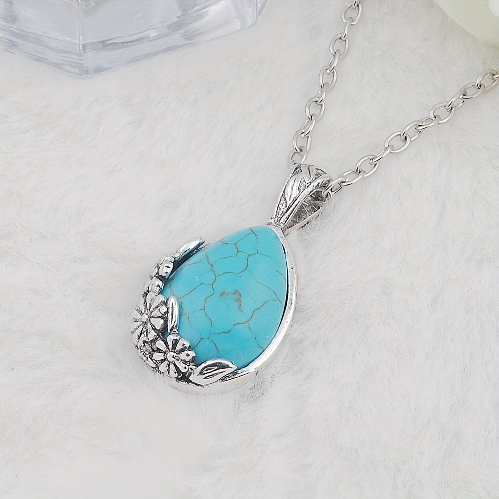 Turquoise Pendant Necklace