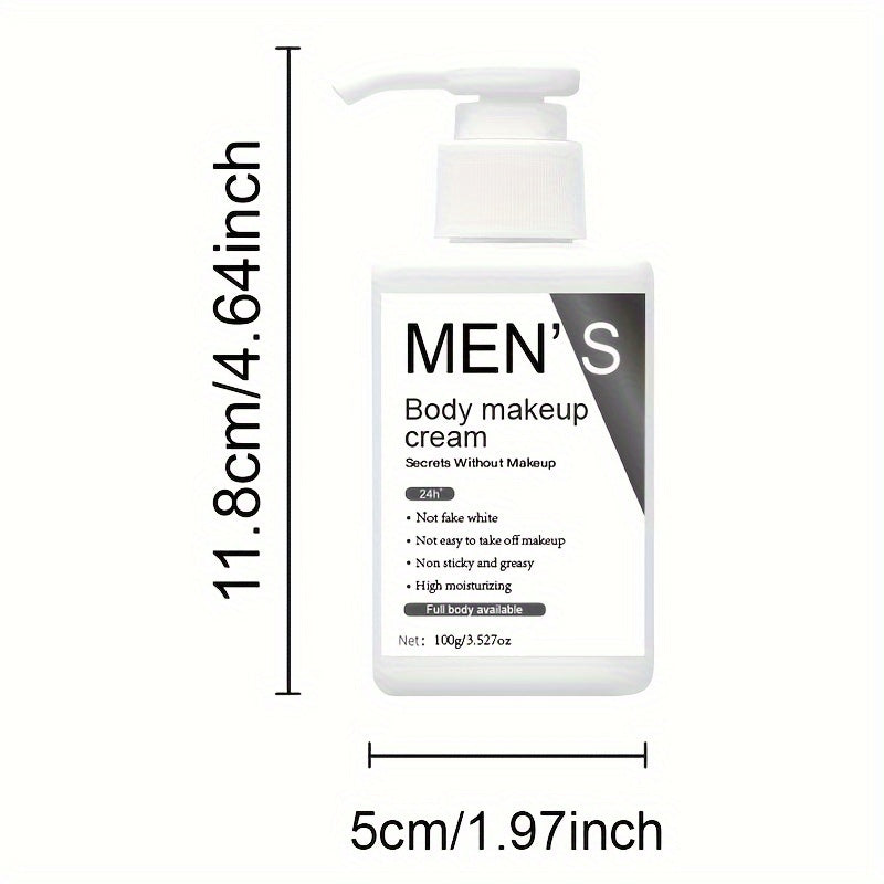 EMTERINE Men's Tinted Moisturizer Concealer Cream