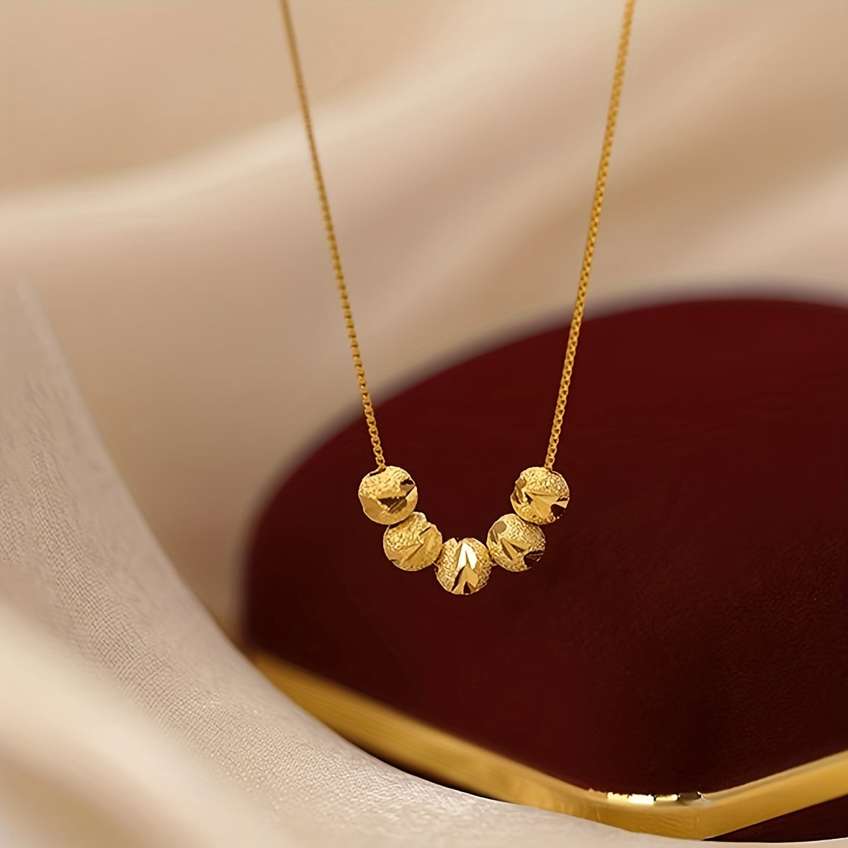 A Lesser-than-luxury gold Necklace