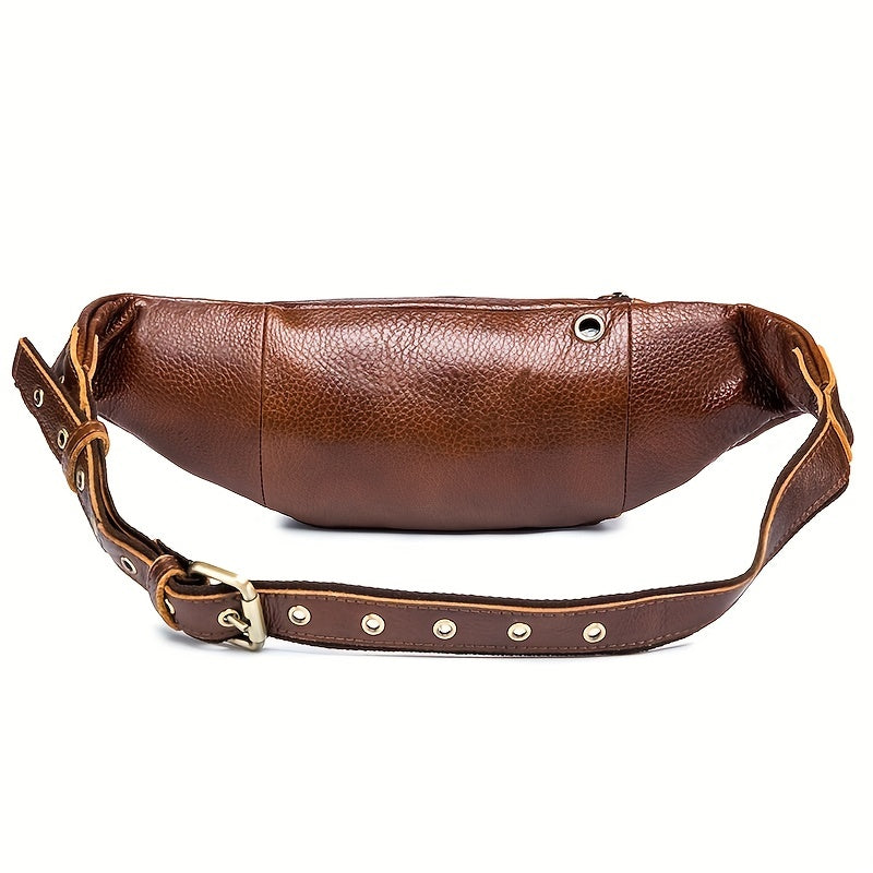 Genuine Leather Outdoors Fanny Bag