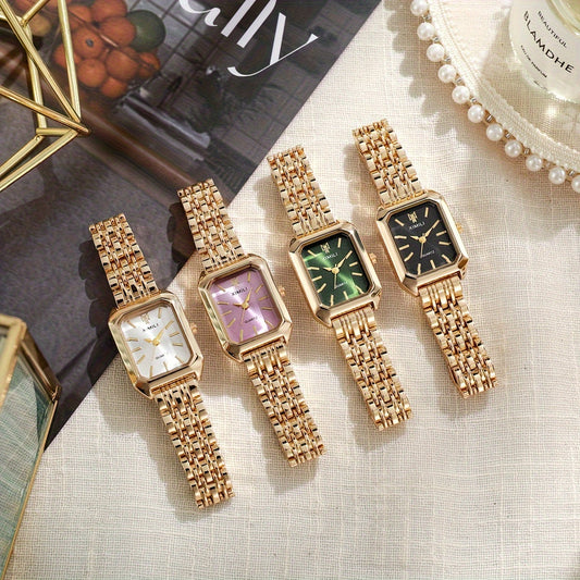 Business Rectangle Quartz Watch