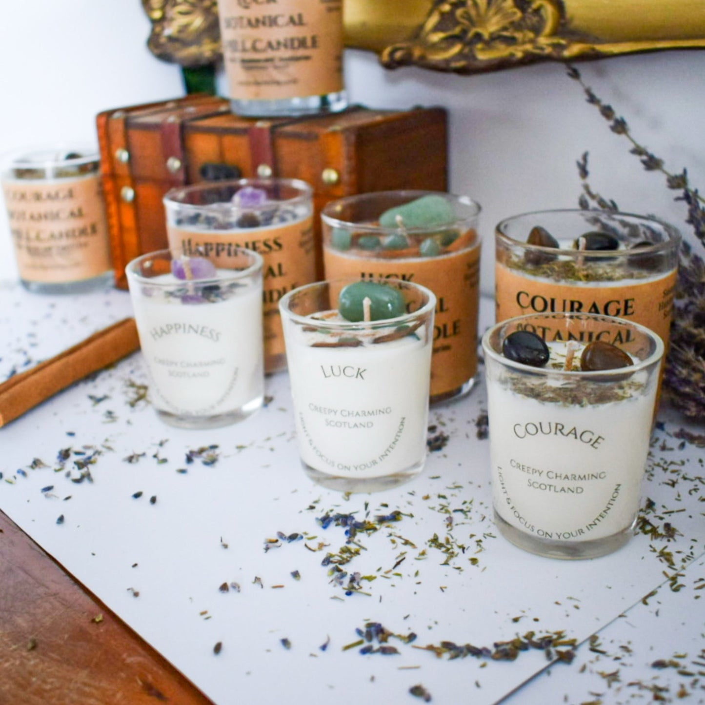 Courage Spell Soy Candle