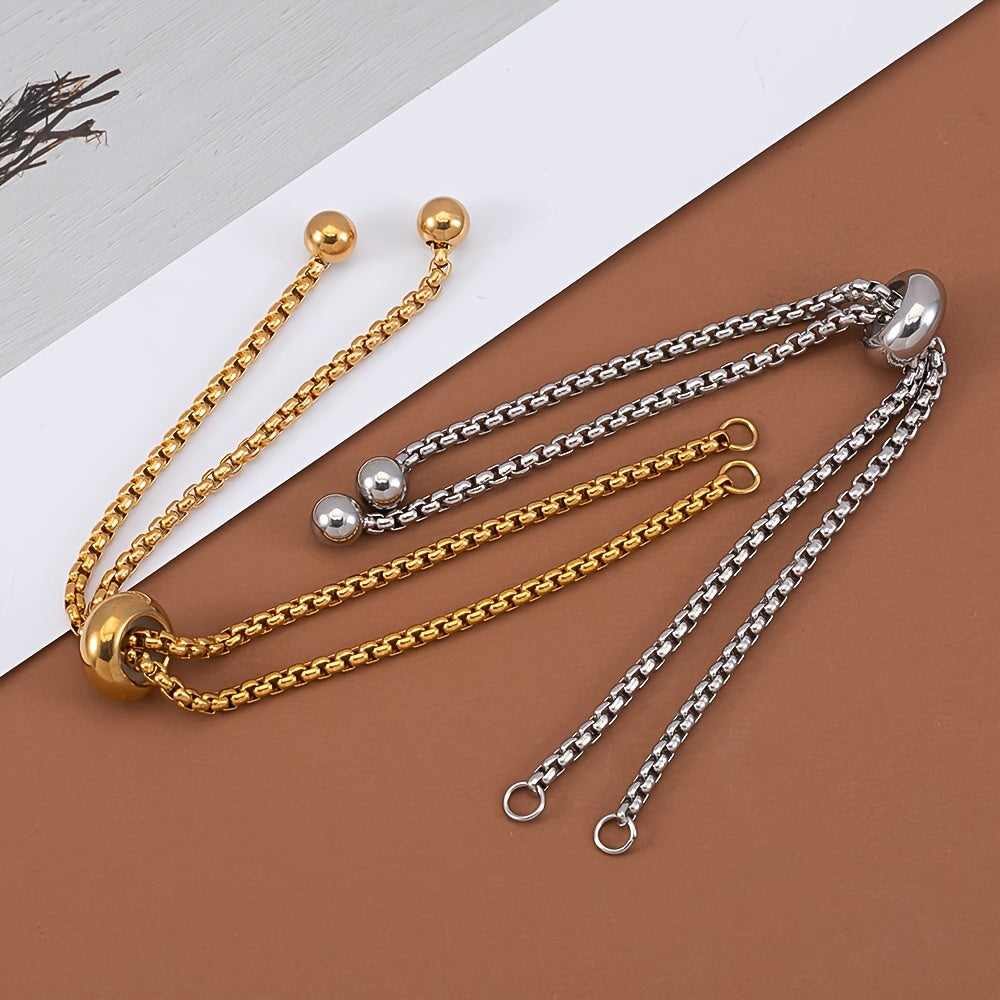 Stainless Steel Slider Bracelet Chain