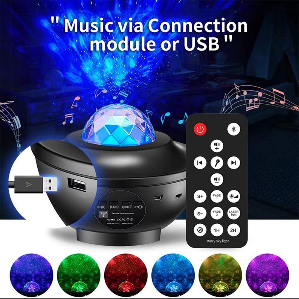 Bring the Universe Home – Galaxy Projector with Music & 21 Starry Modes