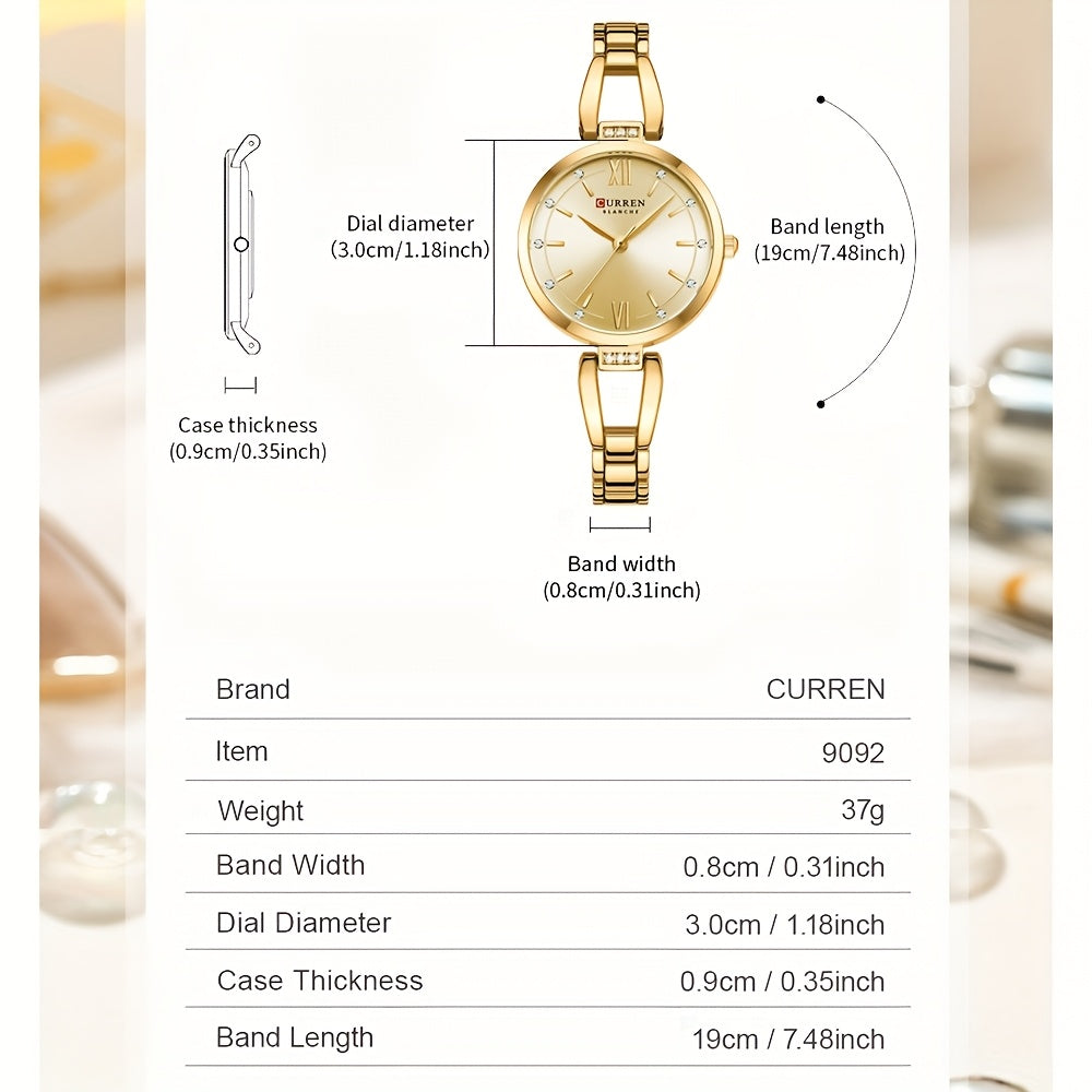 CURREN Simple Dial Ladies' Watch