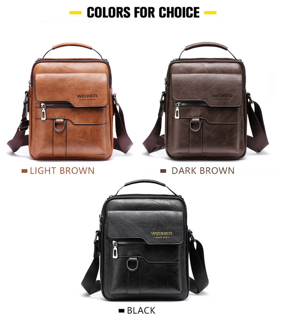 Men's Genuine Leather Crossbody Bag Shoulder Bags