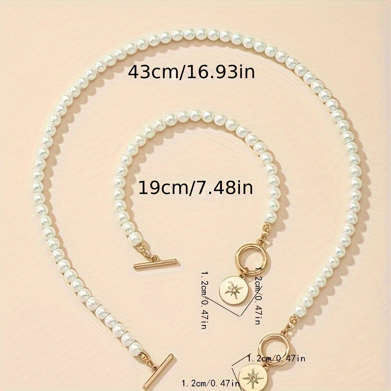 Necklace Plus Bracelet Elegant Jewelry Set