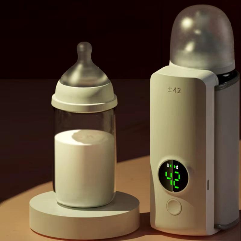 Smart Feeding On the Go – Cordless Baby Bottle Warmer for Modern Parents