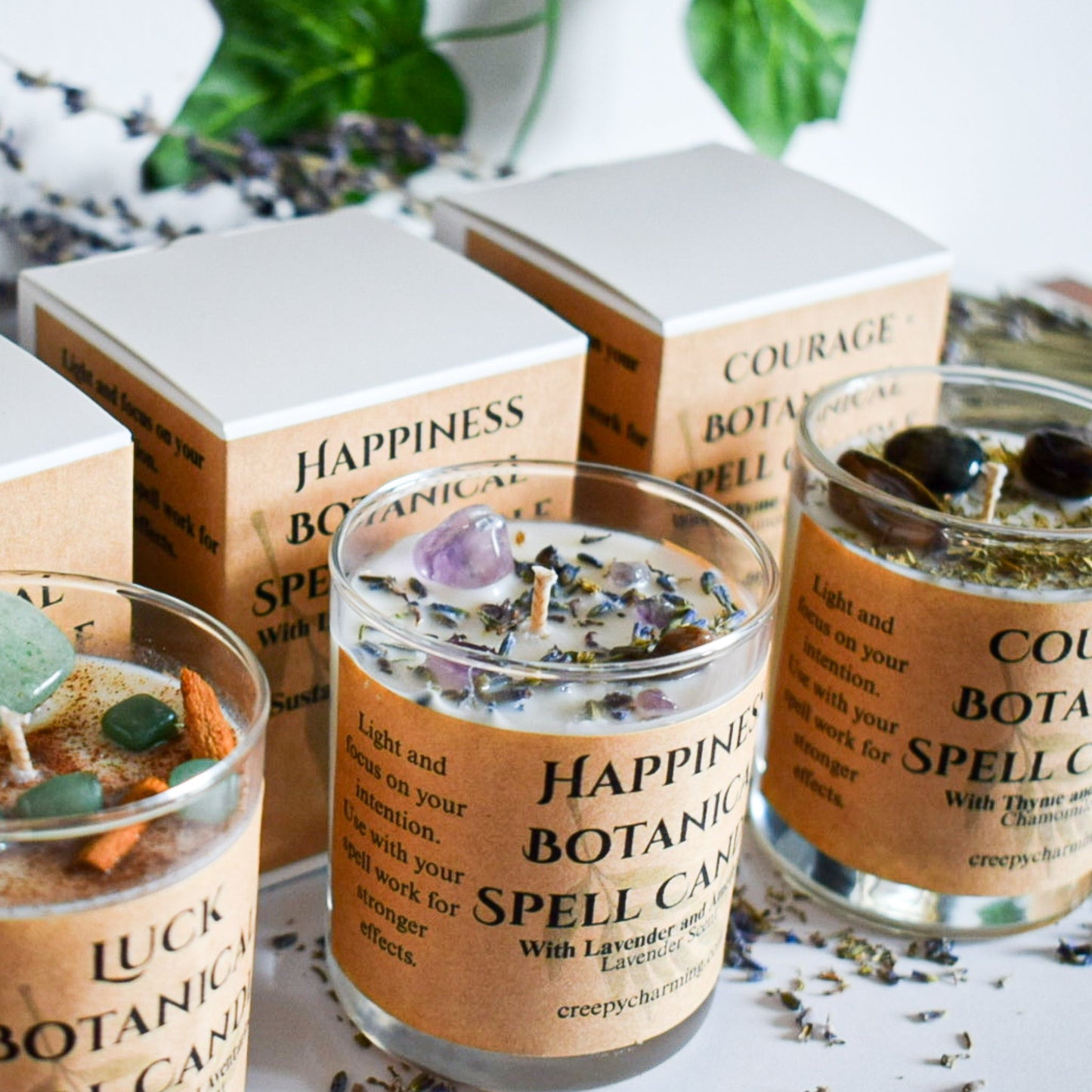 Happiness Spell Soy Candle