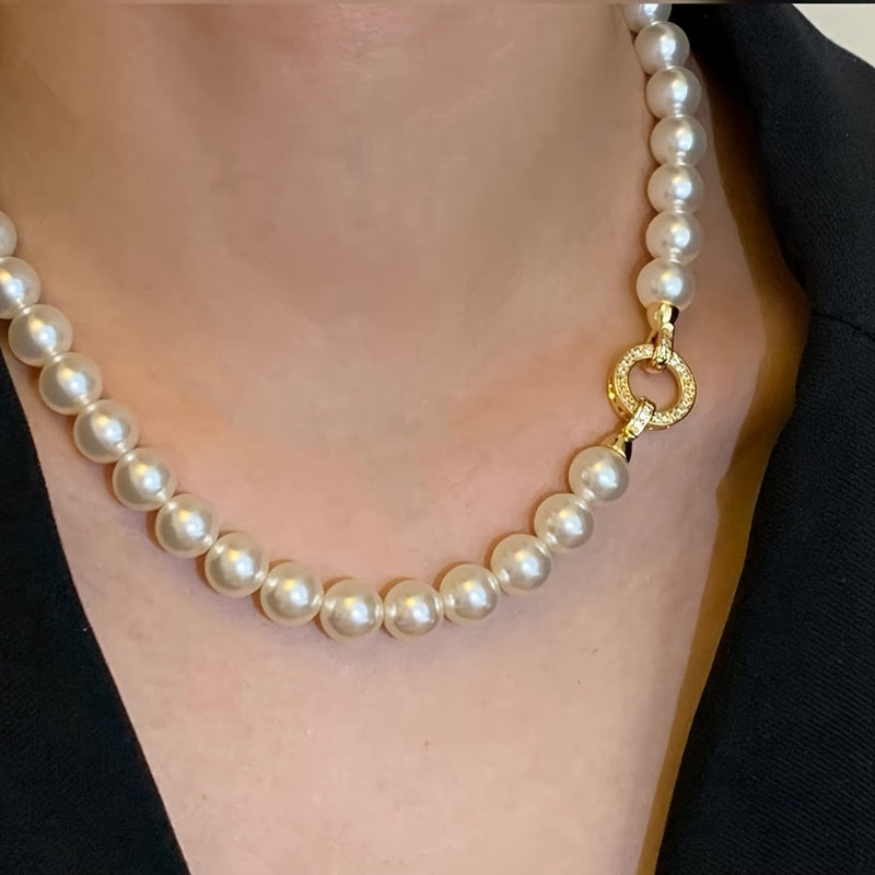 Vintage Australian White Pearl Necklace