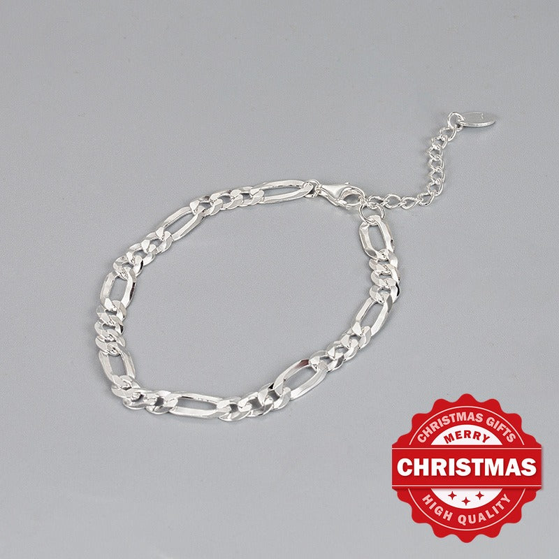 Bracelet with a cold and niche style, simple chain for men and women, personalized and versatile chain accessory, Christmas gift