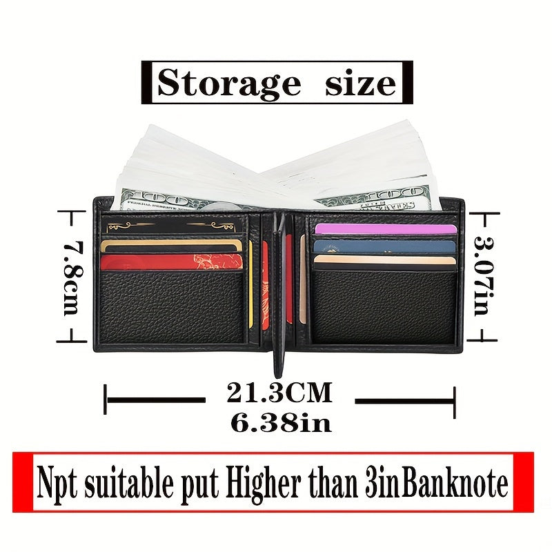 Men's Genuine Multi-functional Leather Wallet