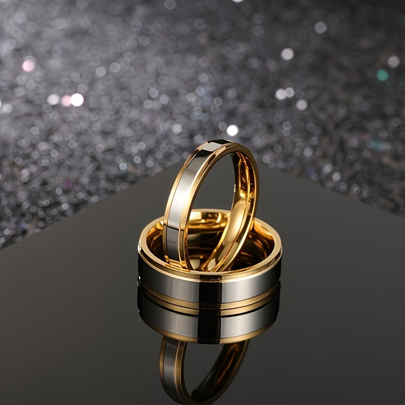 2pc Luxury Gold Fashion Rings