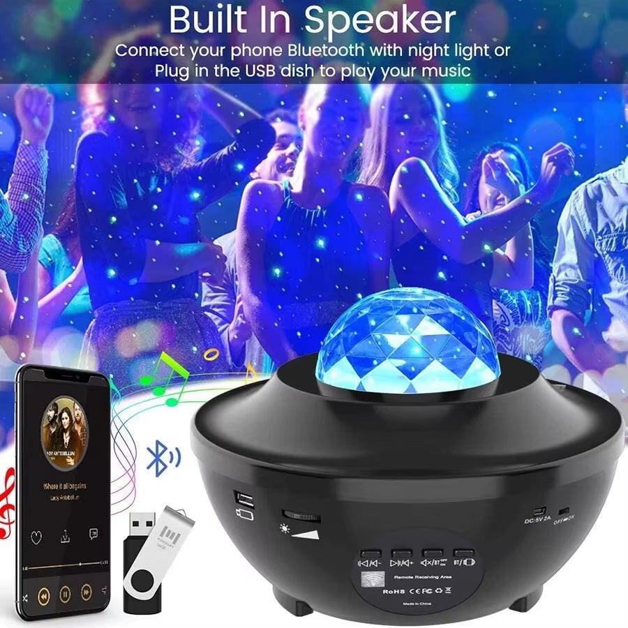 Bring the Universe Home – Galaxy Projector with Music & 21 Starry Modes