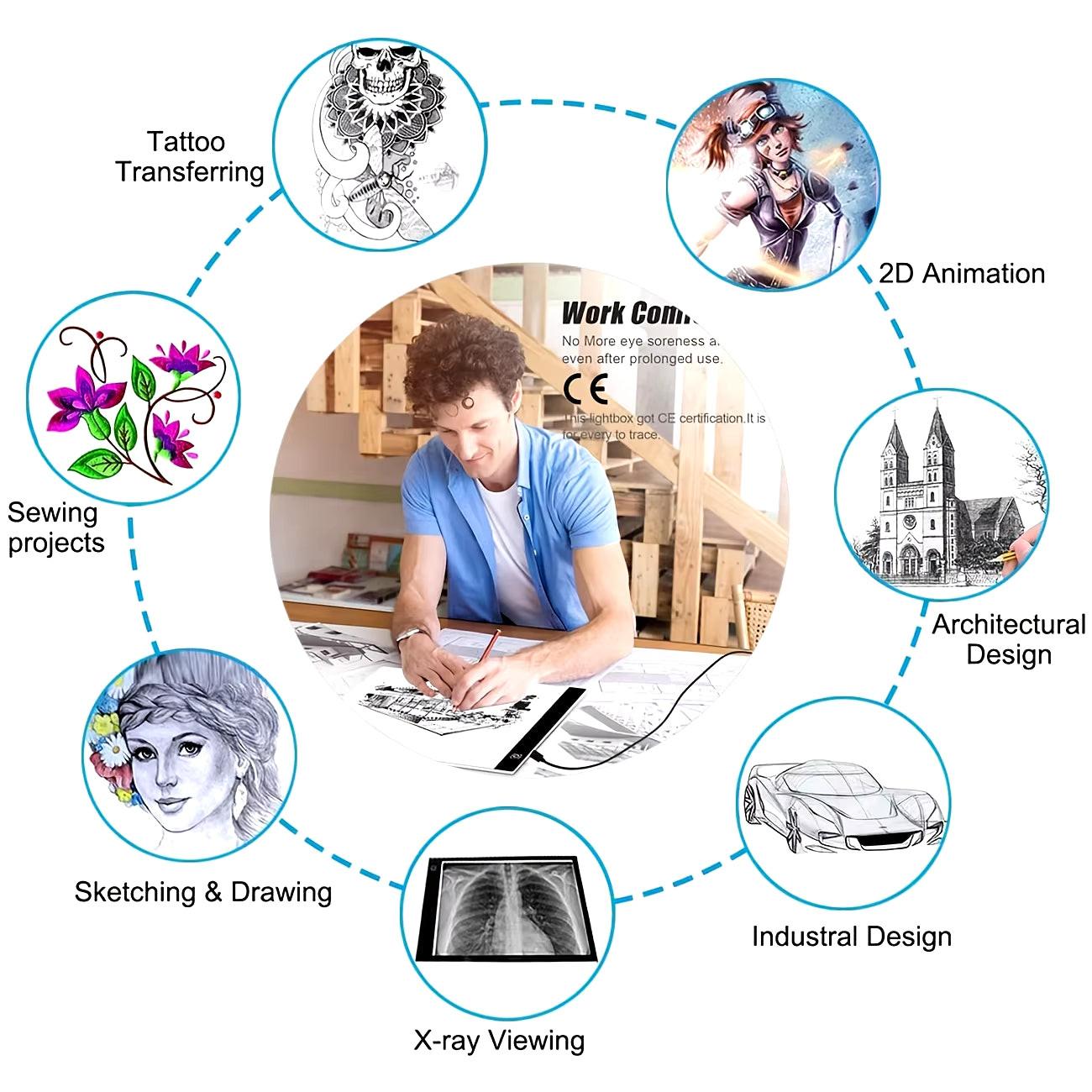 Spark Imagination – Dimmable LED Drawing Pad for Kids & Creatives