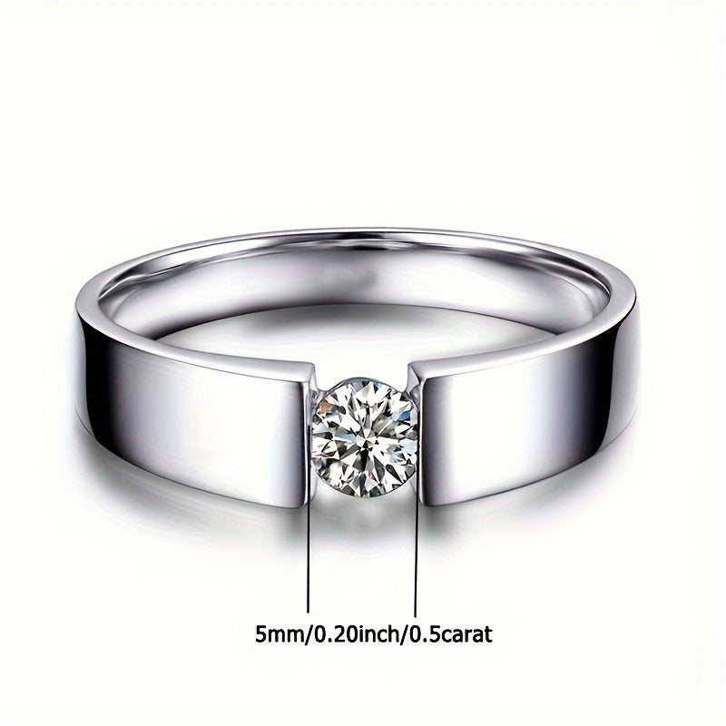 Fashionable Hypoallergenic Wedding Engagement Ring