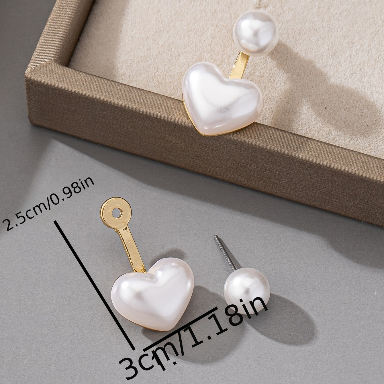 Elegant Pearl Drop Earrings