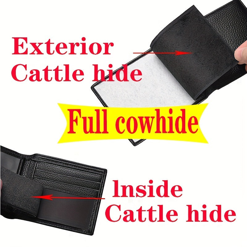 Men's Genuine Multi-functional Leather Wallet