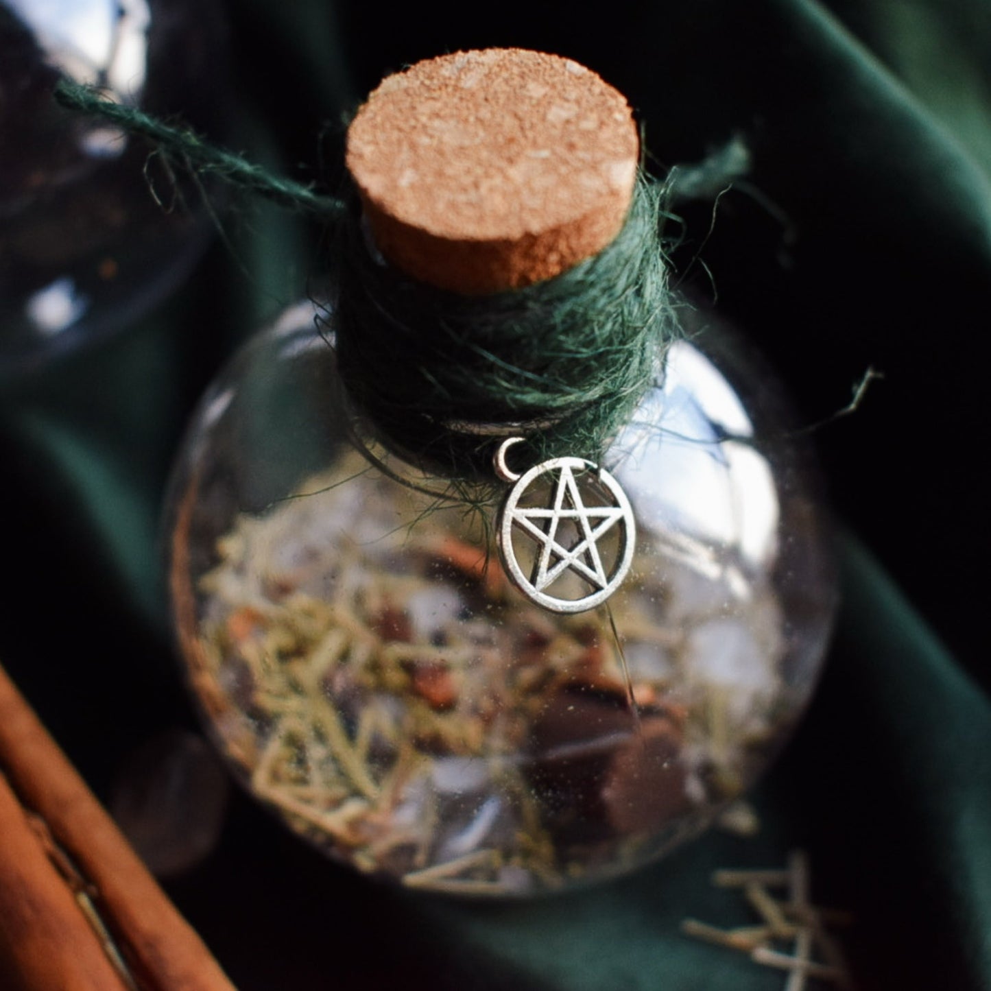 Yule Spell Potion Bottle
