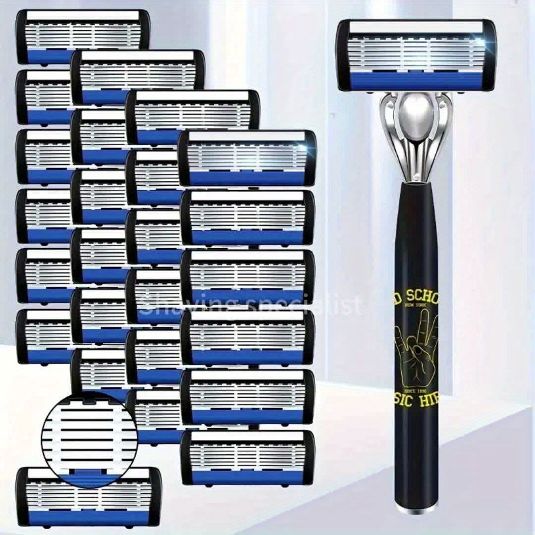 Stainless Steel Men's Manual Safety Razor Set