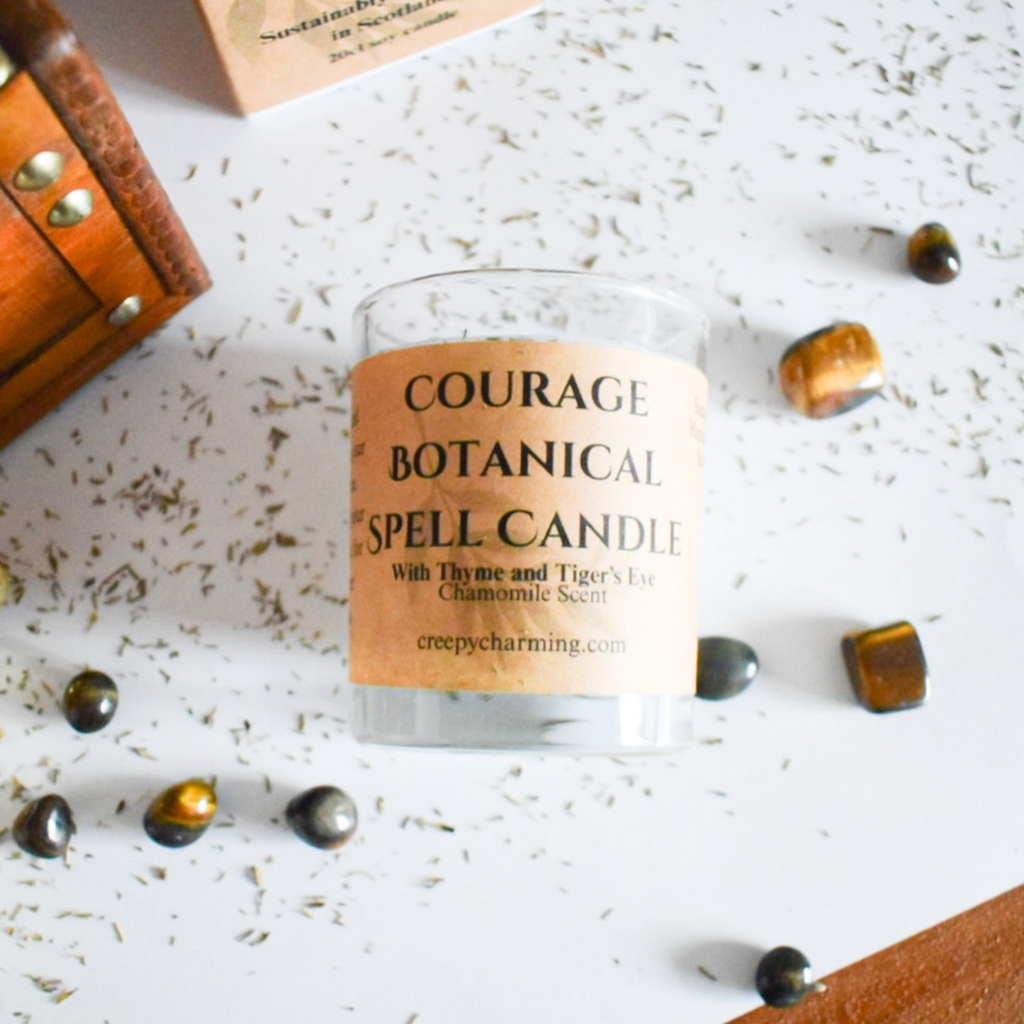 Courage Spell Soy Candle