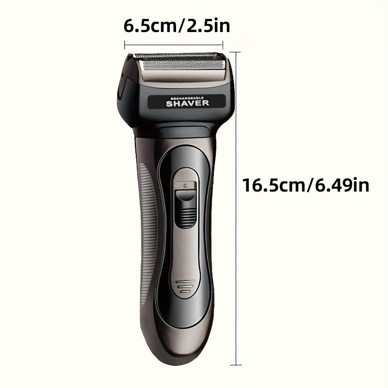 3-in-1 USB Rechargeable Electric Shaver