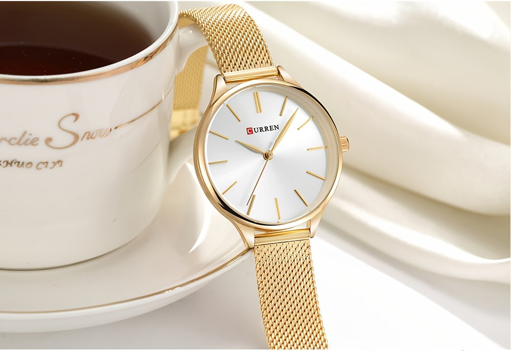The CURREN Ladies' gold Watch