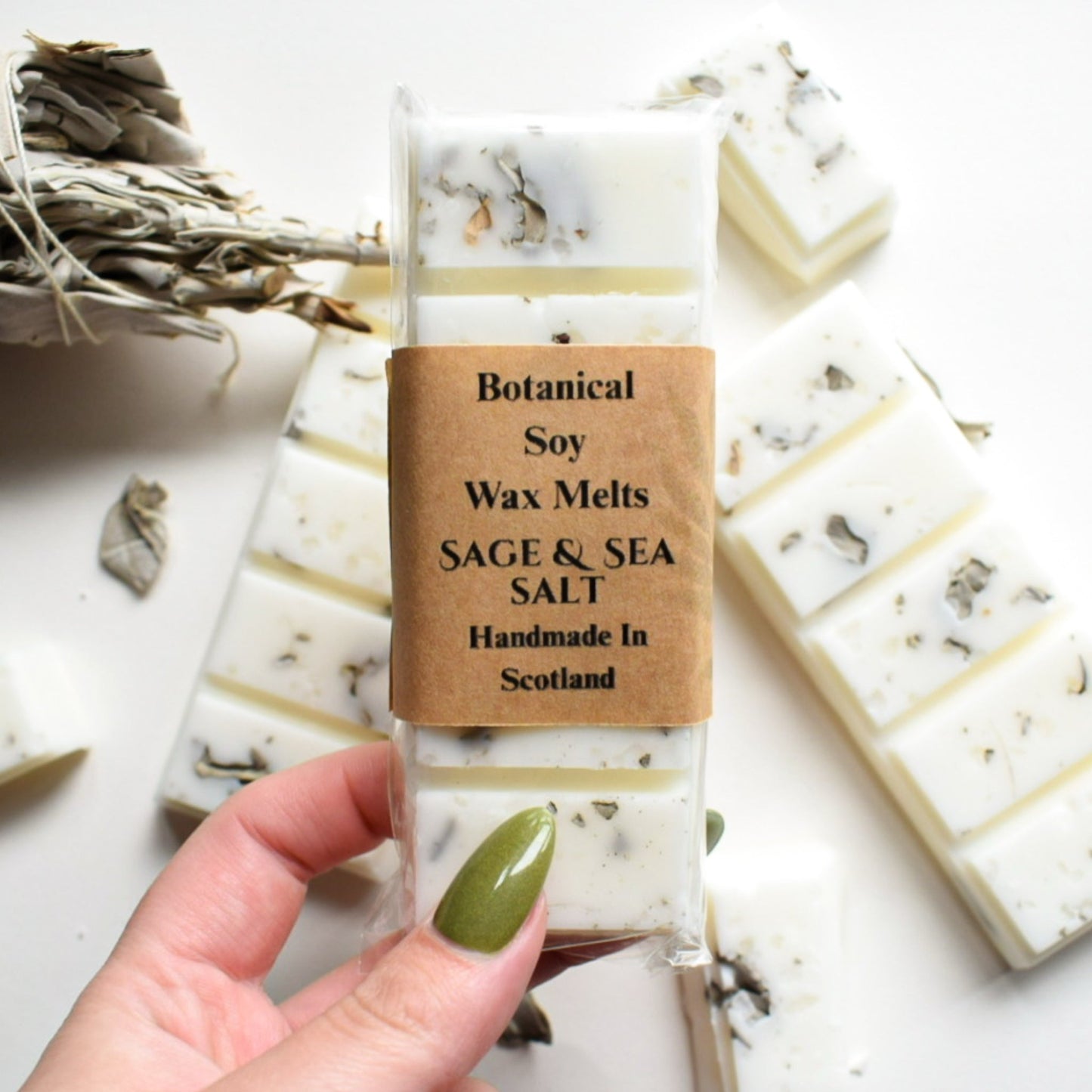 Sage & Sea Salt Botanical Soy Wax Melt Bar
