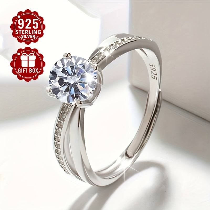 Beautiful Sterling Adjustable Ring