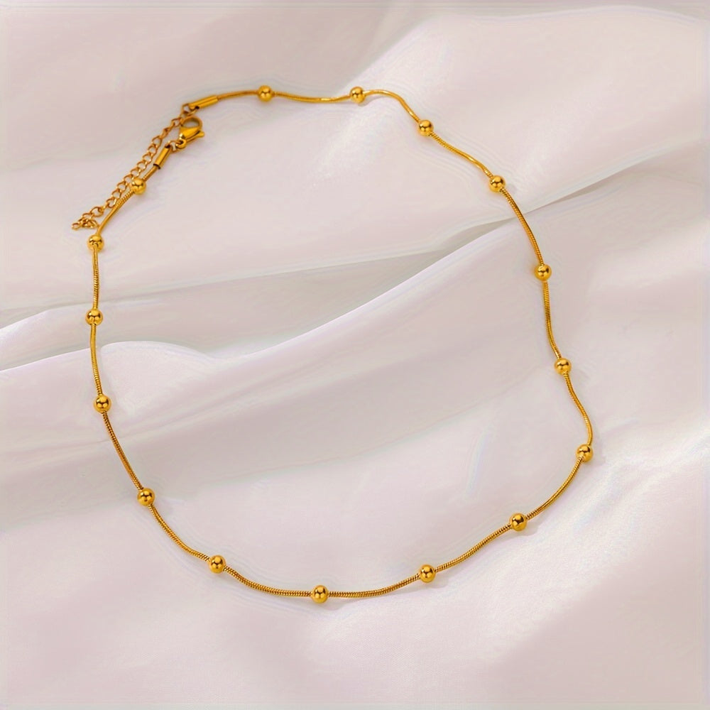 Simple and Elegant Gold  Necklace for Women