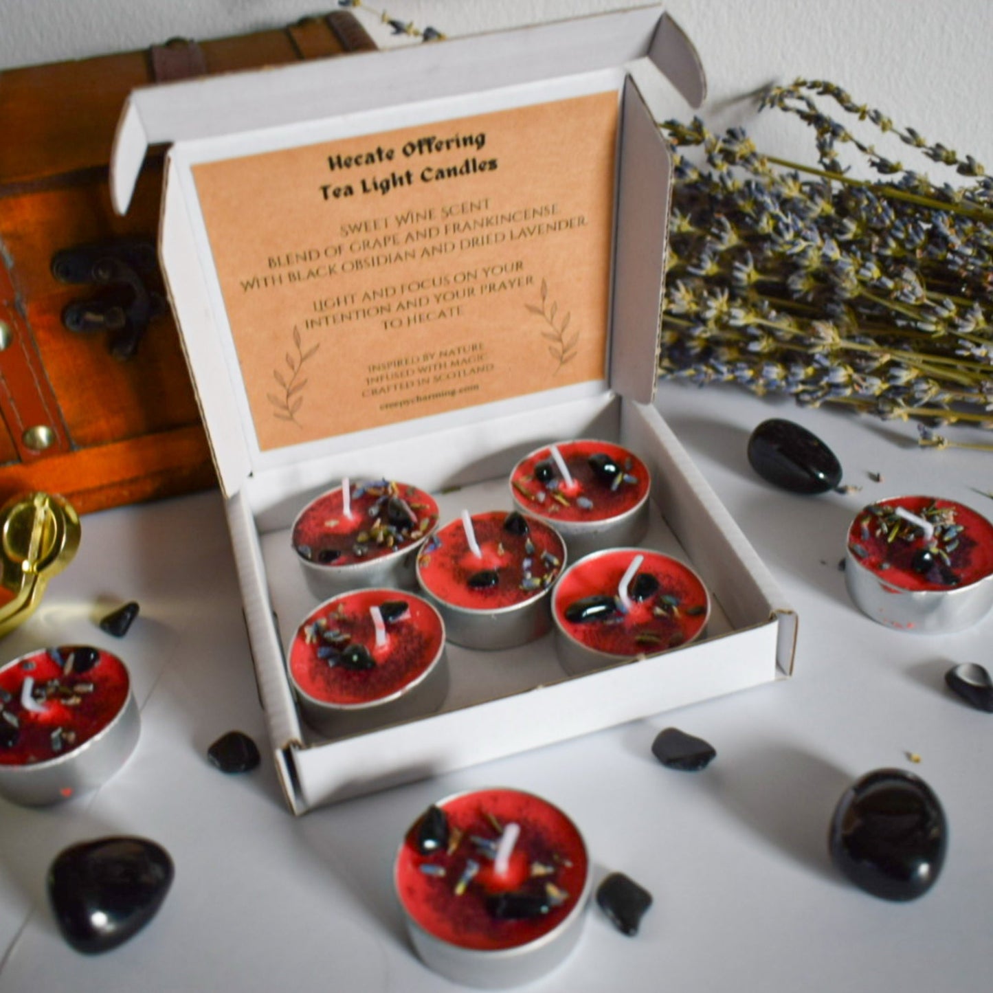 Hecate Offering Soy Tea Light Candles